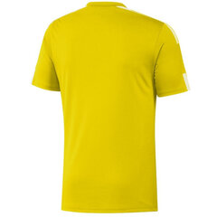 T-paita Adidas Squadra 21, keltainen hinta ja tiedot | Jalkapallovaatteet ja -varusteet | hobbyhall.fi