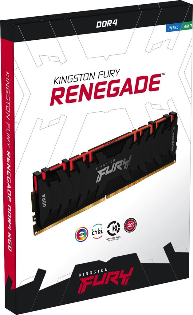 Kingston Fury KF436C16RB1A/16, RAM-muisti hinta ja tiedot | Muisti (RAM) | hobbyhall.fi