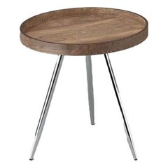 Apupöytä DKD Home Decor, teräs/MDF-puu, (45,8 x 45,8 x 47,5 cm) hinta ja tiedot | Sohvapöydät | hobbyhall.fi
