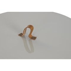 Apupöytä DKD Home Decor, nahka, (40 x 40 x 56 cm), harmaa hinta ja tiedot | Sohvapöydät | hobbyhall.fi