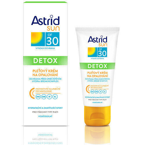 OF 30 Sun Detox aurinkovoide 50 ml hinta ja tiedot | Aurinkovoiteet | hobbyhall.fi