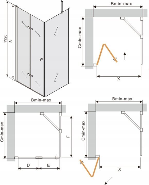 Mexen Lima Suihkukaappi alustalla ja sifonilla, Graphite+Black/Chrome, 80x80,100,120 cm hinta ja tiedot | Suihkukaapit ja suihkunurkat | hobbyhall.fi