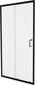 Suihkun liukuovi Mexen Apia, musta, 135,145,150x190 cm. hinta ja tiedot | Suihkuseinät ja -ovet | hobbyhall.fi