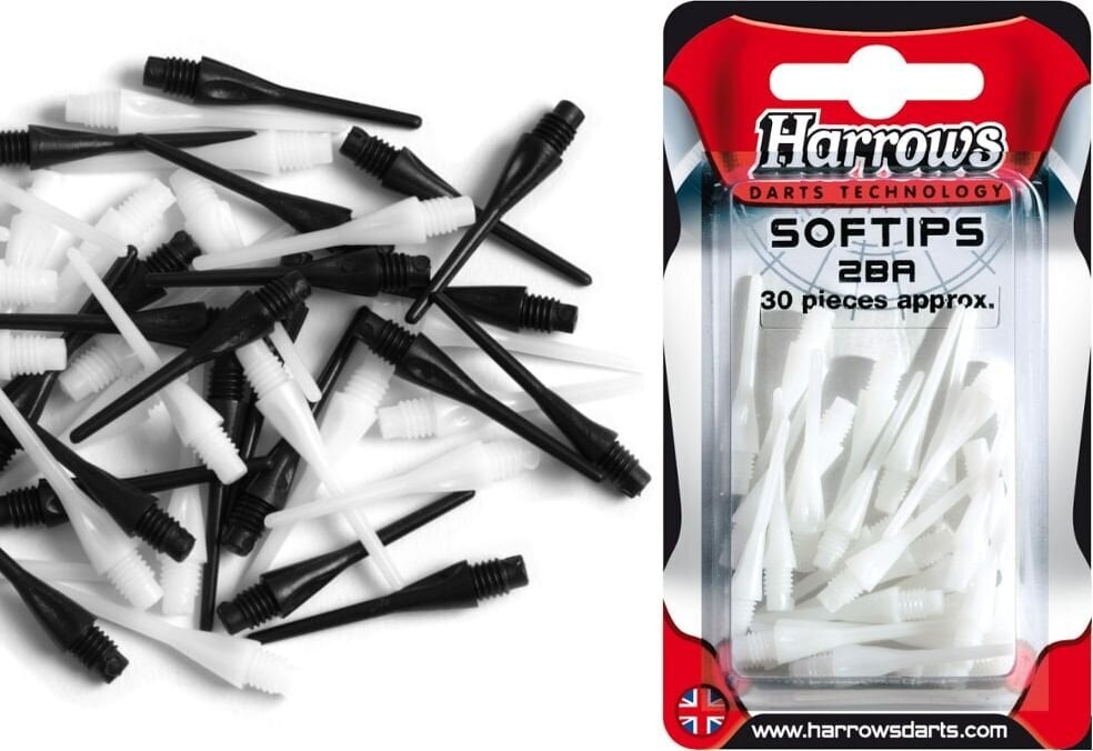 Varakärkisarja HARROWS DIMPLE 26mm 2BA, musta hinta ja tiedot | Darts | hobbyhall.fi