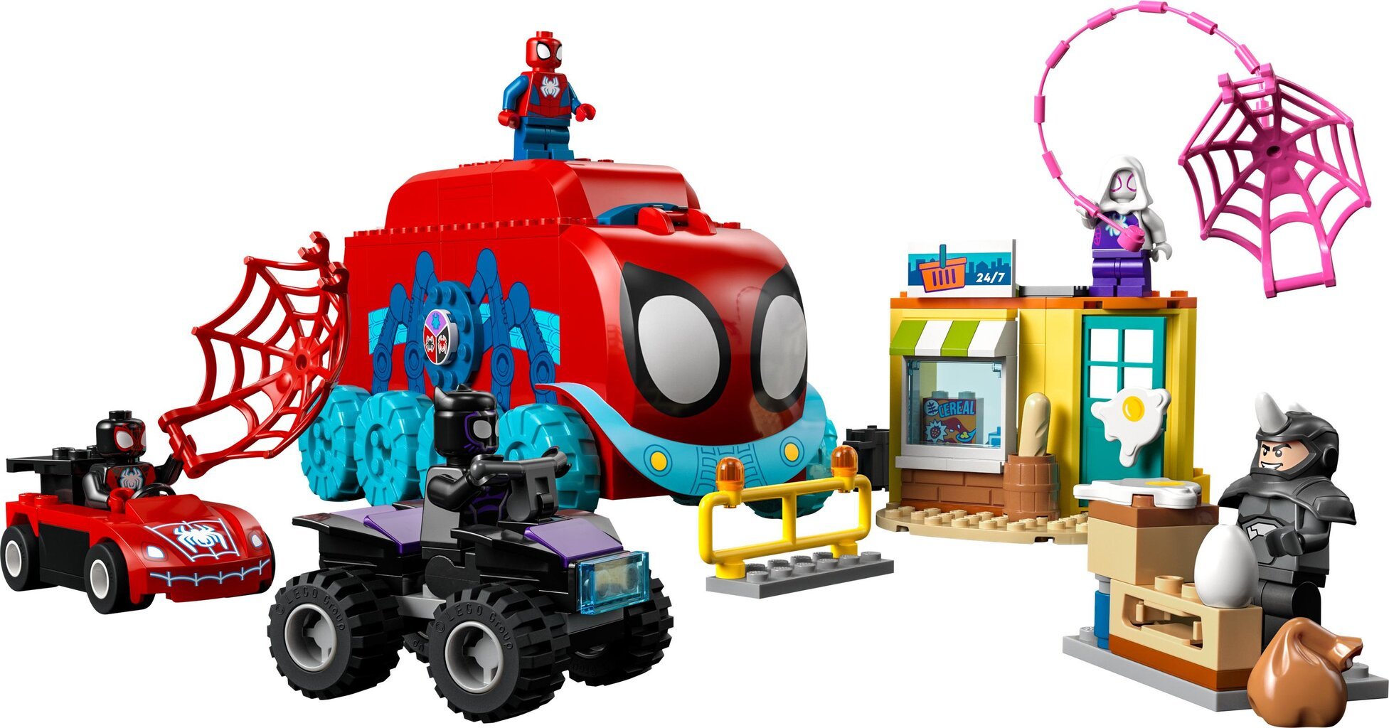 10791 LEGO® Marvel Hämähäkkimiehen päämaja hinta ja tiedot | LEGOT ja rakennuslelut | hobbyhall.fi