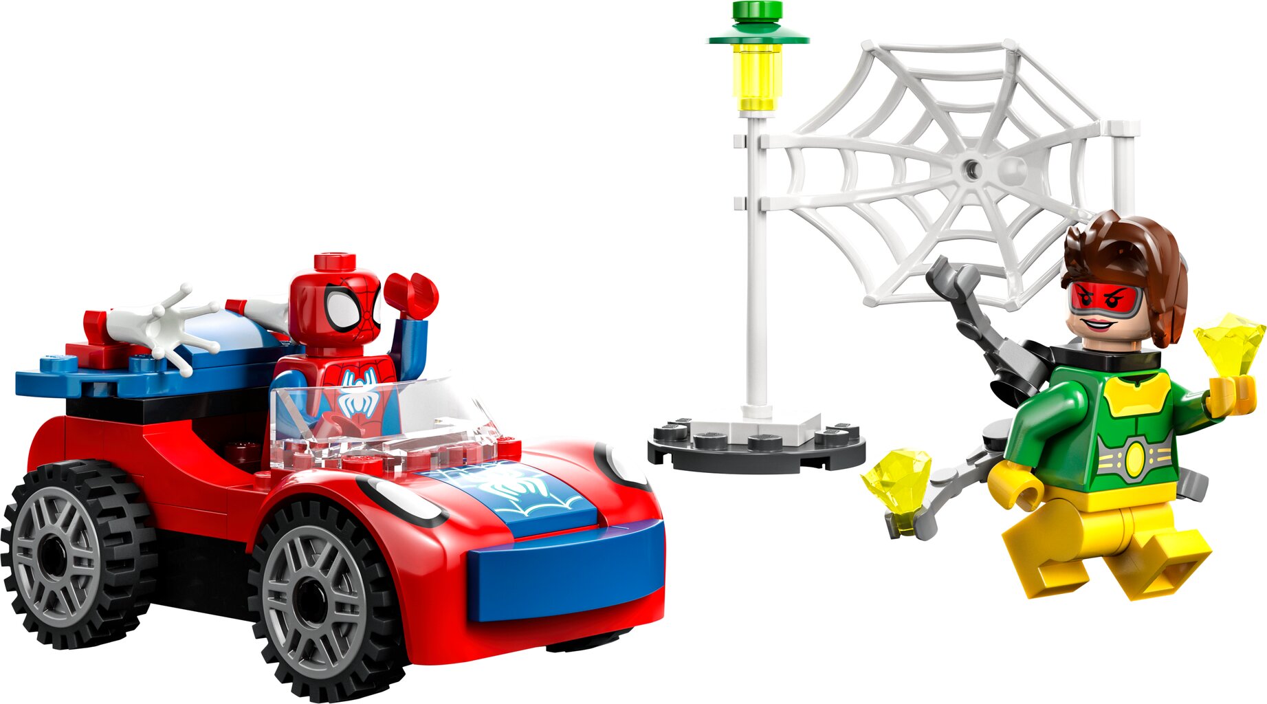 10789 LEGO® Marvel Hämähäkkimiehen auto ja tohtori Octopus hinta ja tiedot | LEGOT ja rakennuslelut | hobbyhall.fi