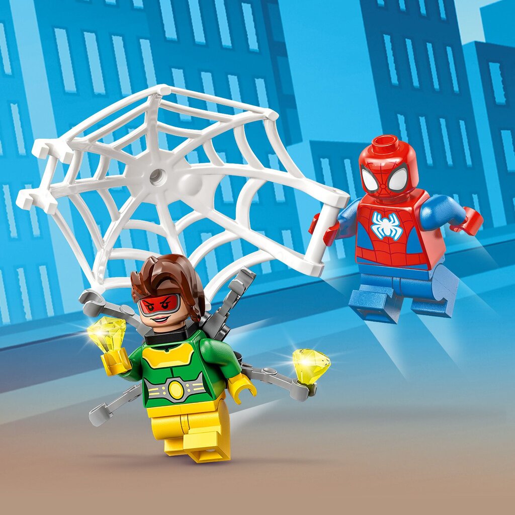 10789 LEGO® Marvel Hämähäkkimiehen auto ja tohtori Octopus hinta ja tiedot | LEGOT ja rakennuslelut | hobbyhall.fi