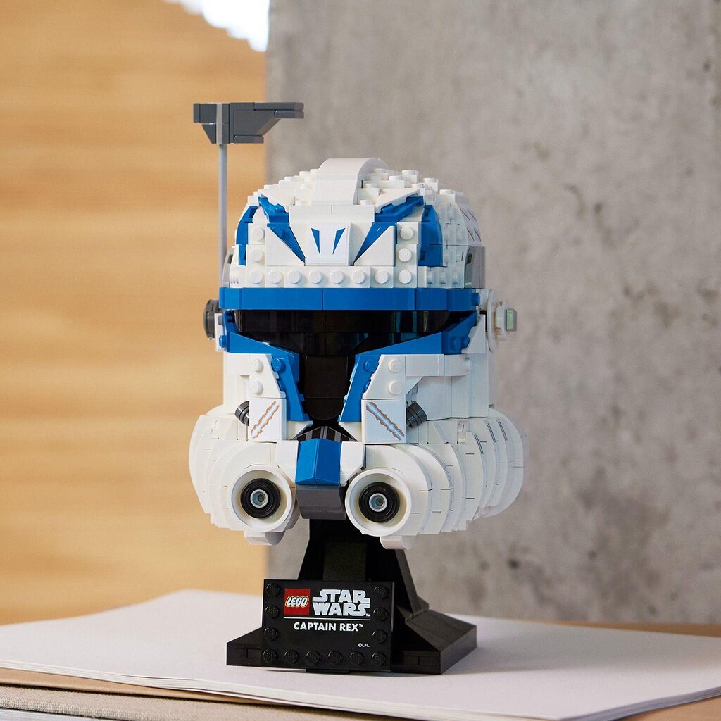 75349 LEGO® Star Wars Kapteeni Rexin™ kypärä hinta ja tiedot | LEGOT ja rakennuslelut | hobbyhall.fi
