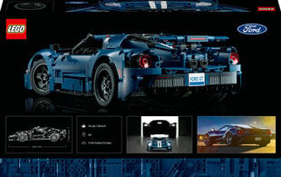 42154 LEGO® Technic 2022 Ford GT hinta ja tiedot | LEGOT ja rakennuslelut | hobbyhall.fi