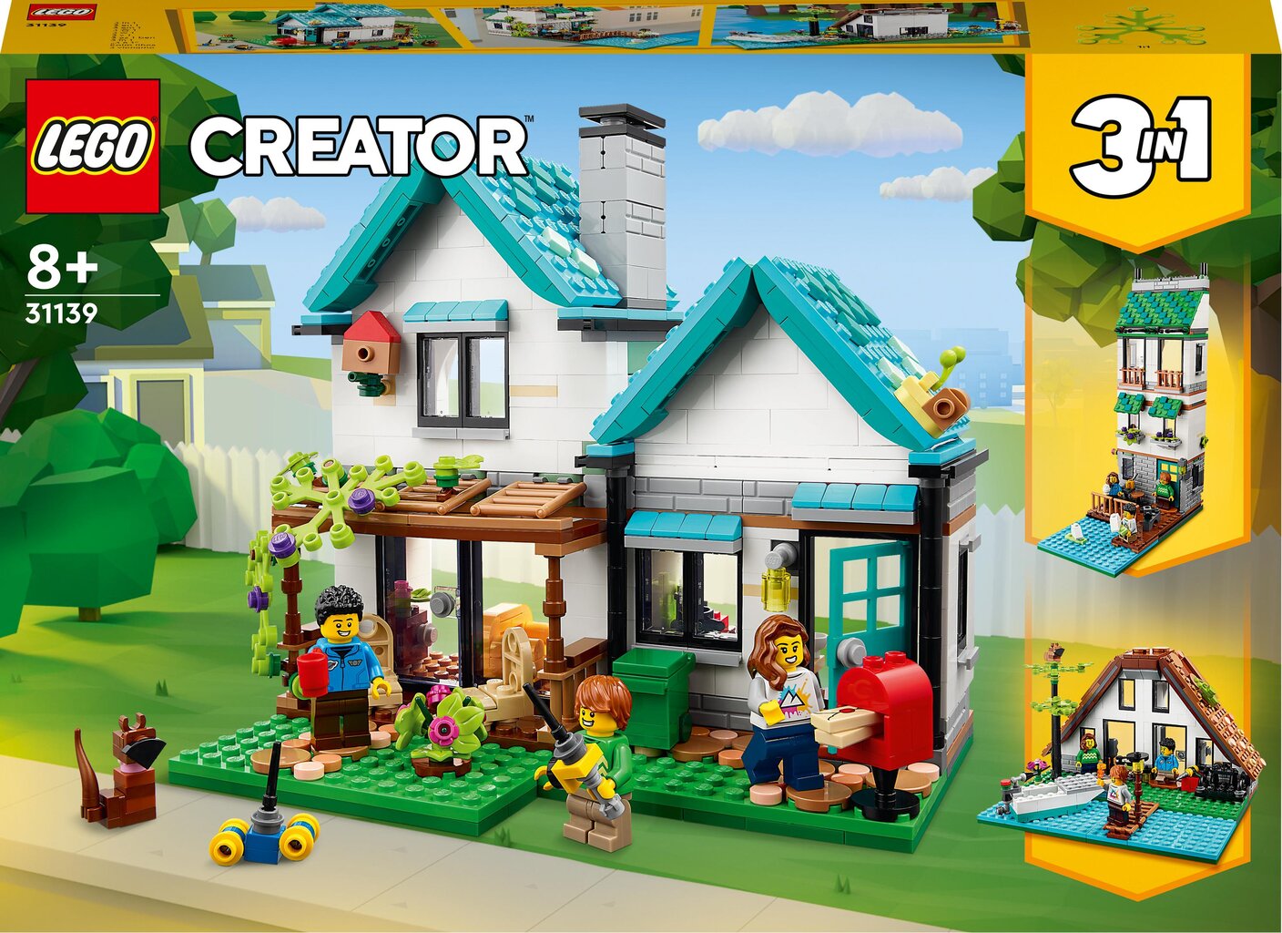 31139 LEGO® Creator Viihtyisä talo hinta ja tiedot | LEGOT ja rakennuslelut | hobbyhall.fi