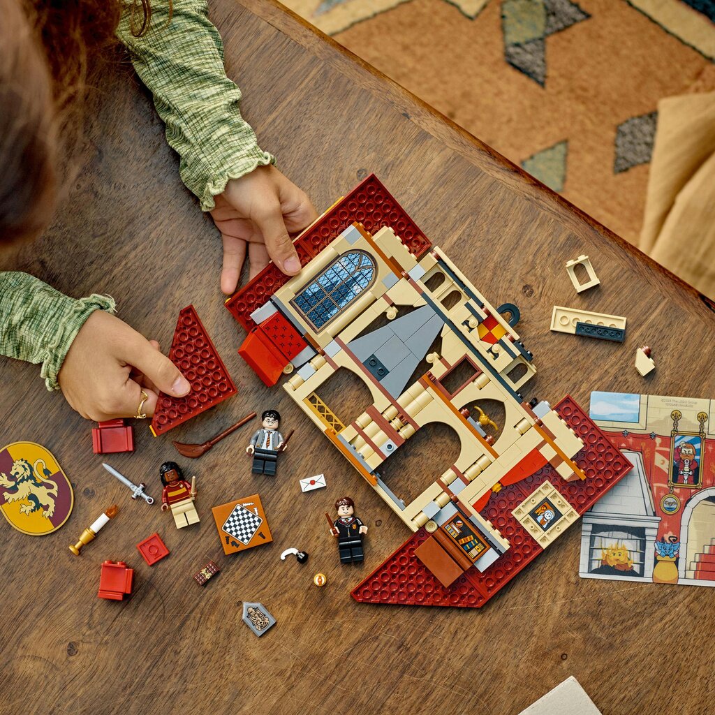 76409 LEGO® Harry Potter Rohkelikon tuvan vaakuna hinta ja tiedot | LEGOT ja rakennuslelut | hobbyhall.fi