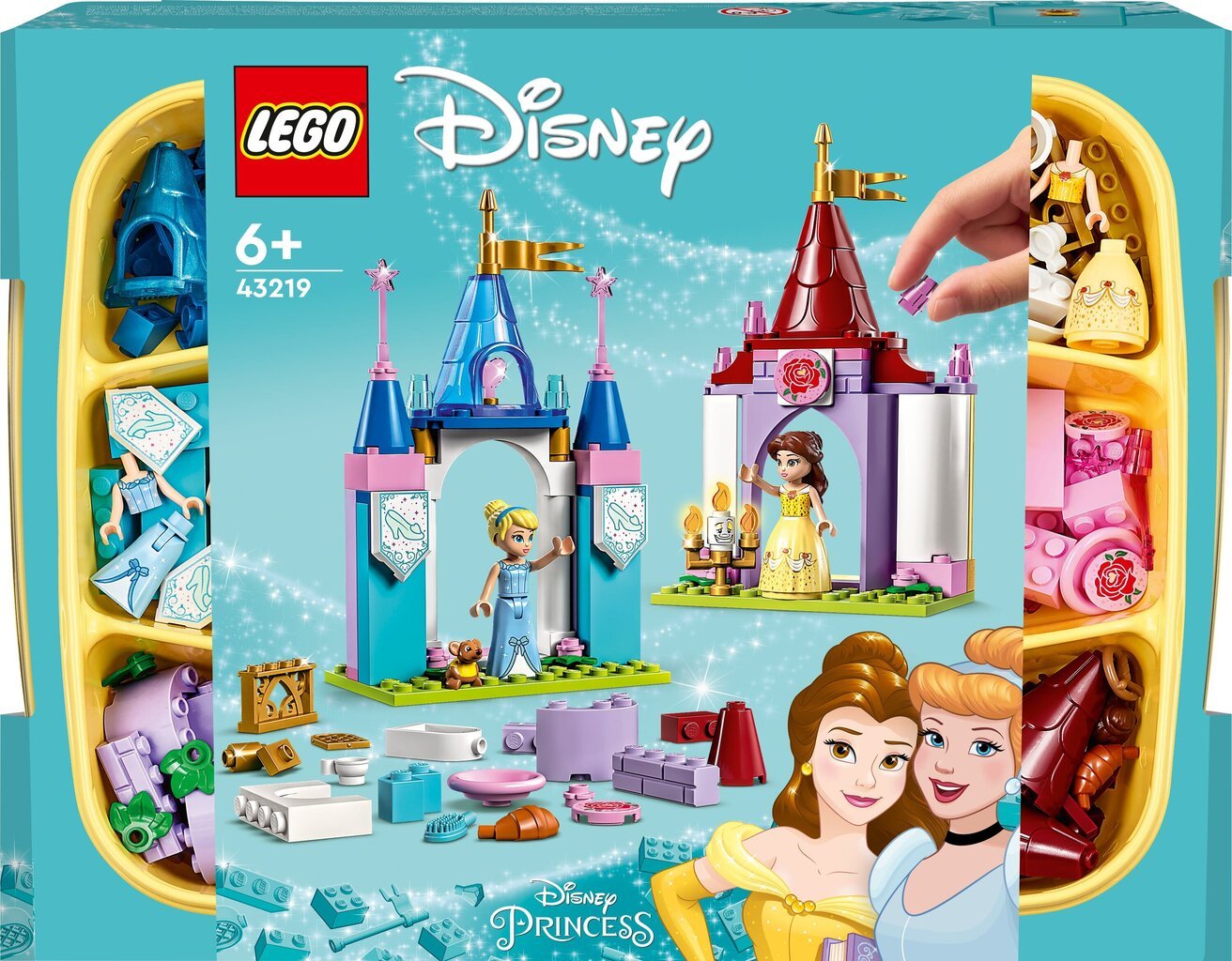 43219 LEGO® | Disney Princess Prinsessa-Linnat hinta ja tiedot | LEGOT ja rakennuslelut | hobbyhall.fi