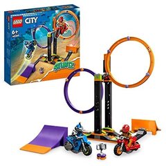 60360 LEGO® City Stunt Challenge - Pyörivät ympyrät hinta ja tiedot | LEGOT ja rakennuslelut | hobbyhall.fi