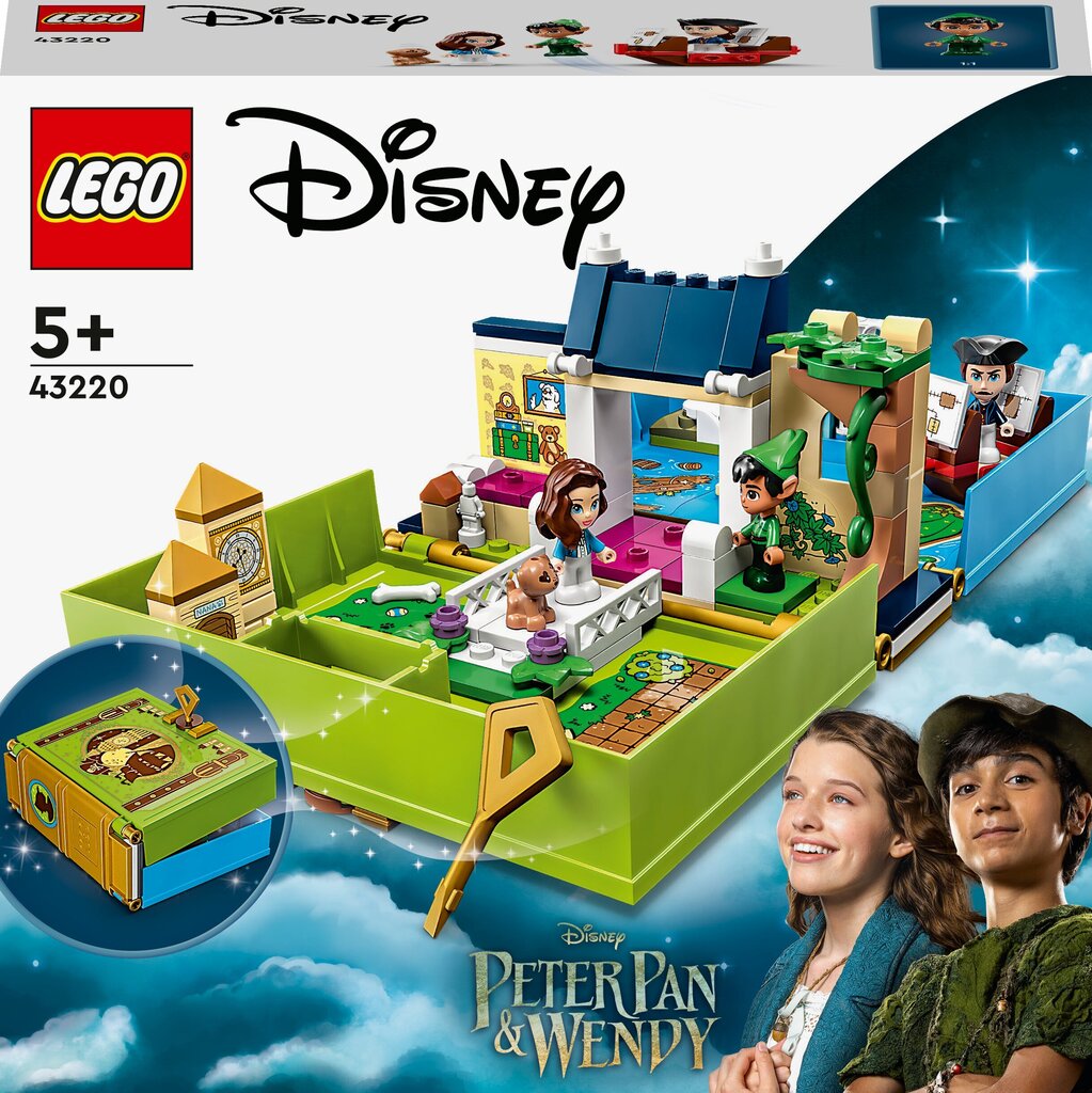 43220 LEGO® Disney Classic Peter Pan ja Wendyn seikkailu hinta ja tiedot | LEGOT ja rakennuslelut | hobbyhall.fi