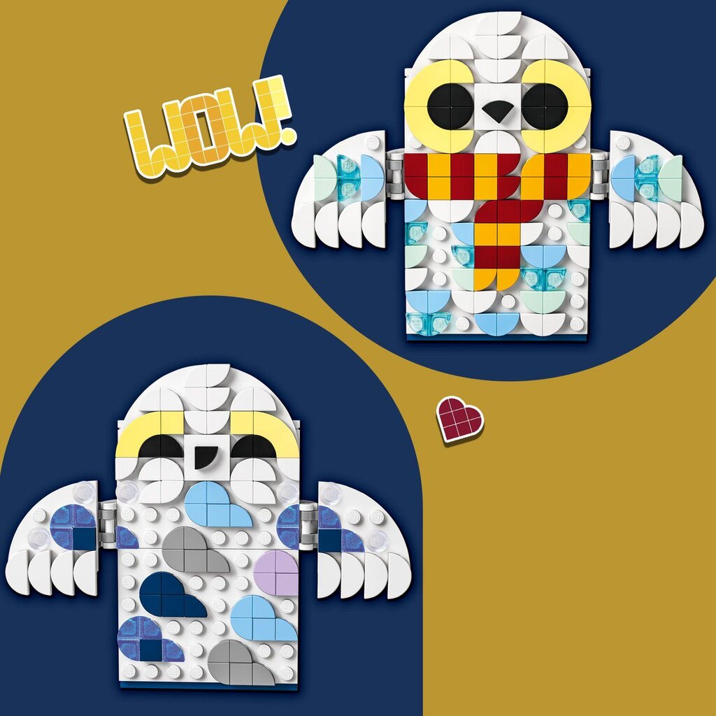 41809 LEGO® Dots Hedwig muotoinen kynäteline hinta ja tiedot | LEGOT ja rakennuslelut | hobbyhall.fi
