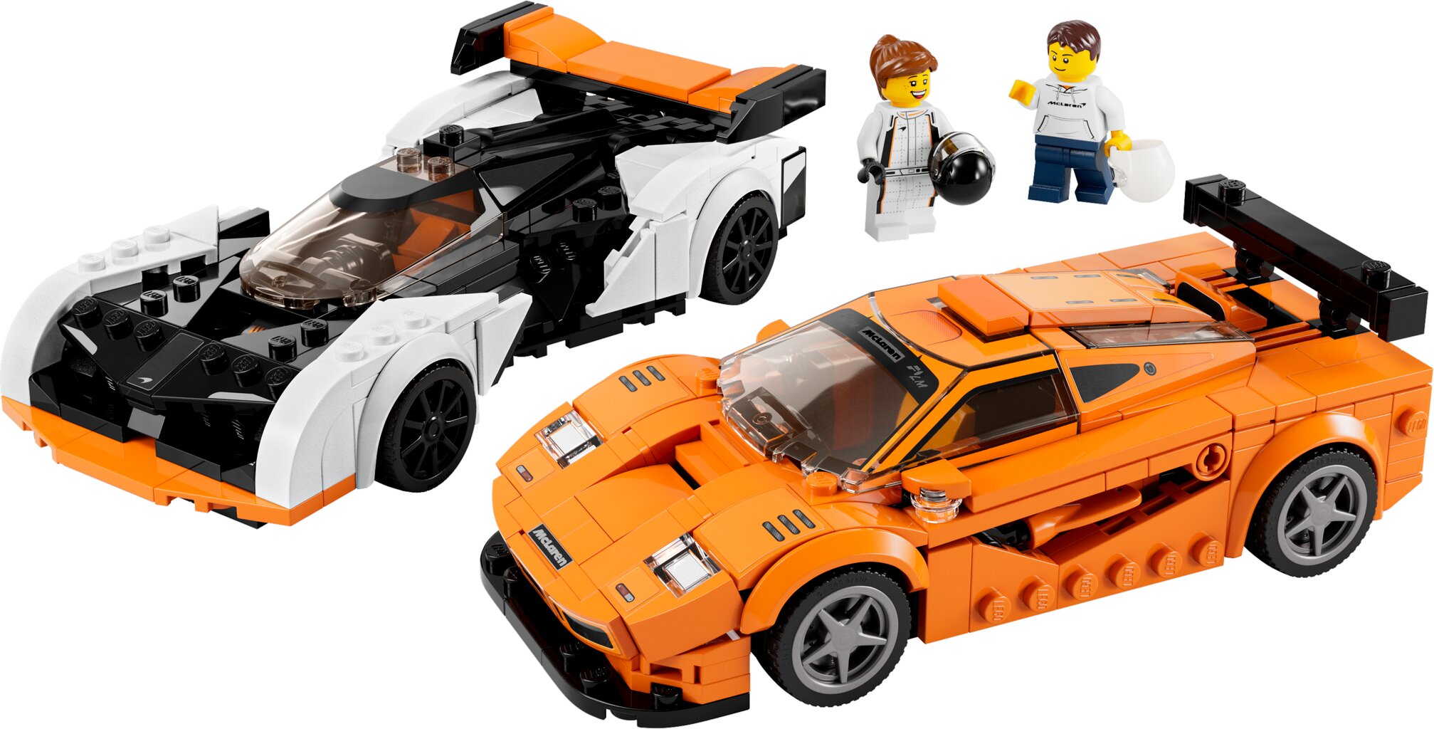 76918 LEGO® Speed Champions McLaren Solus GT ir McLaren F1 LM hinta ja tiedot | LEGOT ja rakennuslelut | hobbyhall.fi