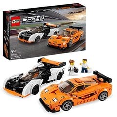 76918 LEGO® Speed Champions McLaren Solus GT ir McLaren F1 LM hinta ja tiedot | LEGOT ja rakennuslelut | hobbyhall.fi