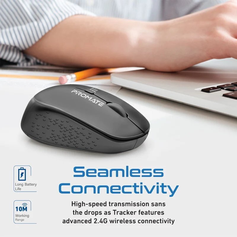 Promate Tracker MaxComfort Ergonomic hinta ja tiedot | Hiiret | hobbyhall.fi