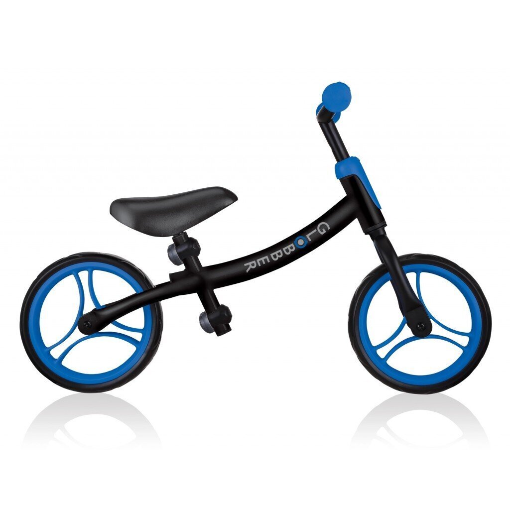 Tasapainopyörä Globber Go Bike 610230, musta/sininen hinta ja tiedot | Potkupyörät | hobbyhall.fi