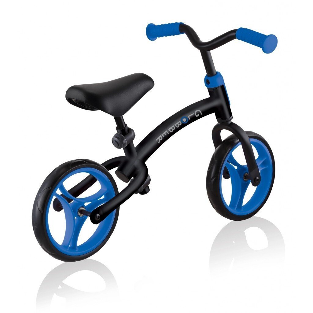 Tasapainopyörä Globber Go Bike 610230, musta/sininen hinta ja tiedot | Potkupyörät | hobbyhall.fi