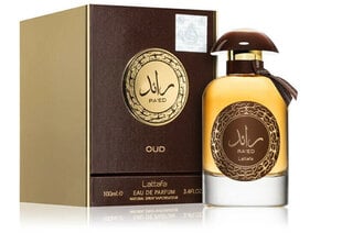 Hajuvesi Lattafa Ra'ed Oud EDP naisille/miehille, 100 ml hinta ja tiedot | Naisten hajuvedet | hobbyhall.fi