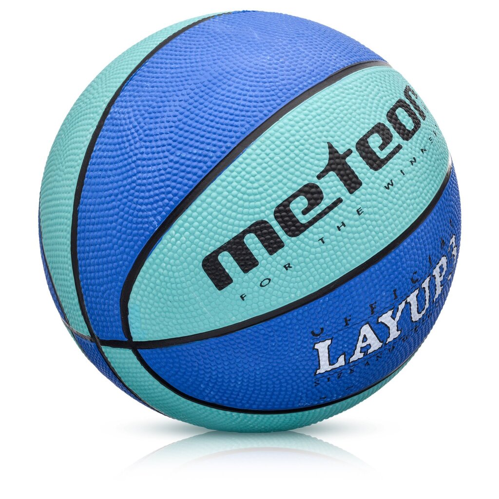 Koripallo Meteor Layup 3, sininen hinta ja tiedot | Koripallot | hobbyhall.fi