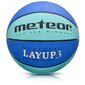 Koripallo Meteor Layup 3, sininen hinta ja tiedot | Koripallot | hobbyhall.fi