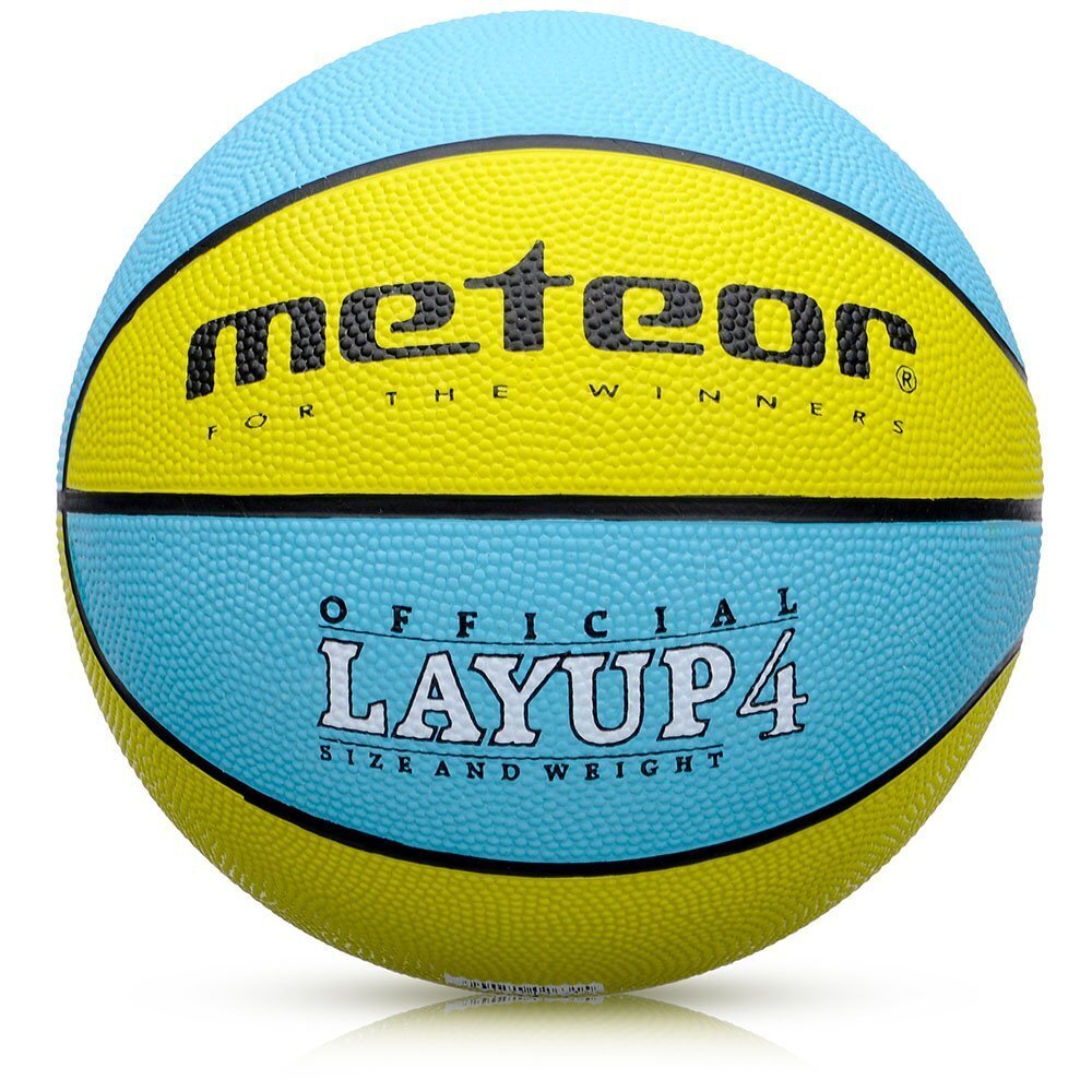 METEOR LAYUP, Koripallopallo kokoa 4, sinisen värinen hinta ja tiedot | Koripallot | hobbyhall.fi