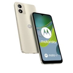 Motorola Moto E 13 Dual SIM 2/64GB valkoinen PAXT0025SE hinta ja tiedot | Motorola Puhelimet, älylaitteet ja kamerat | hobbyhall.fi