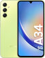 Samsung Galaxy A34 5G 6/128GB Light Green SM-A346BLGAEUE hinta ja tiedot | Matkapuhelimet | hobbyhall.fi