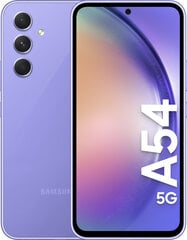 Samsung Galaxy A54 5G 8/256GB Light Violet SM-A546BLVDEUE hinta ja tiedot | Samsung Puhelimet, älylaitteet ja kamerat | hobbyhall.fi