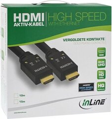 InLine 17515B hinta ja tiedot | Kaapelit ja adapterit | hobbyhall.fi