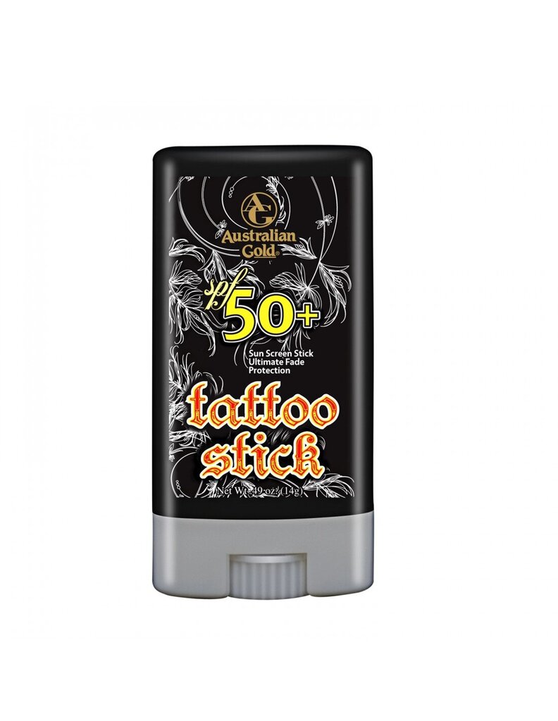 Aurinkosuojapuikko tatuoinneille Australian Gold Tattoo Stick SPF 50+, 14 g hinta ja tiedot | Aurinkovoiteet | hobbyhall.fi
