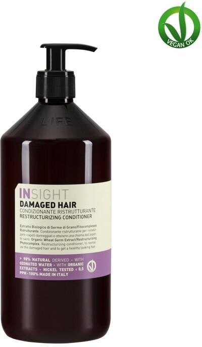 Hoitoaine vaurioituneille hiuksille Insight Damaged Hair Restructuring 900 ml hinta ja tiedot | Hoitoaineet | hobbyhall.fi