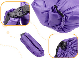 Lazy BAG Loungesohva, violetin värinen 230 cm x 70 cm hinta ja tiedot | Ilmapatjat | hobbyhall.fi