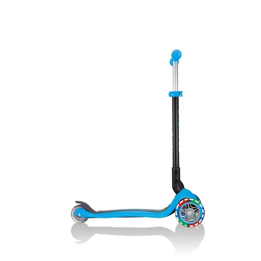 Globber GO-UP Taitettavat Plus-valot / Sky Blue hinta ja tiedot | Potkulaudat | hobbyhall.fi