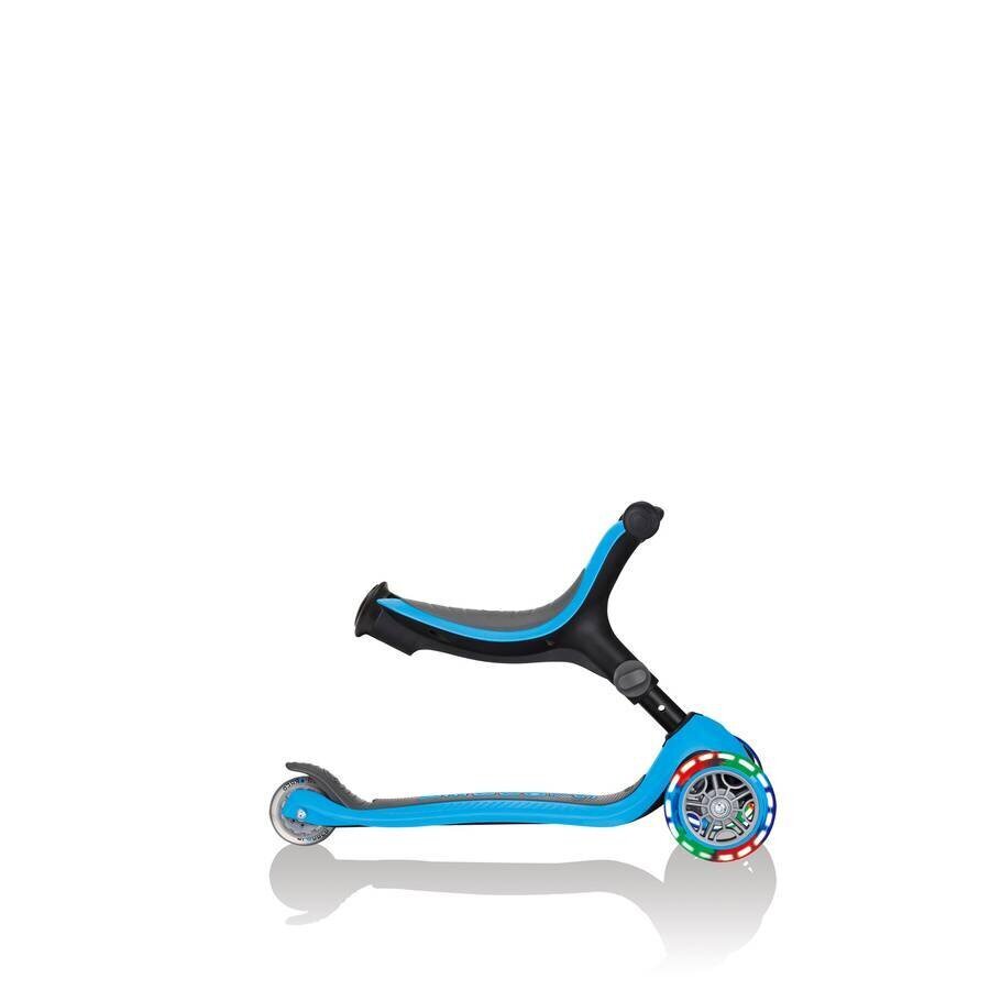 Globber GO-UP Taitettavat Plus-valot / Sky Blue hinta ja tiedot | Potkulaudat | hobbyhall.fi