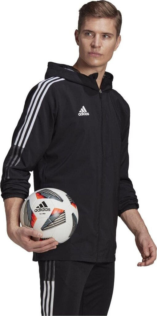 Miesten urheilupusero Adidas Tiro 21 Windbreaker M GP4967, musta hinta ja tiedot | Miesten urheiluvaatteet | hobbyhall.fi