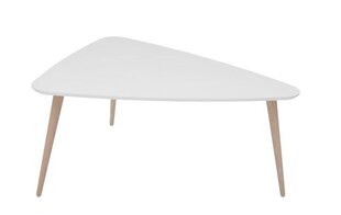Triango S, valkoisen värinen pöytä hinta ja tiedot | Sohvapöydät | hobbyhall.fi