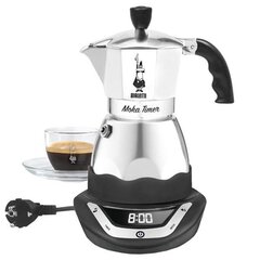 Bialetti Moka Timer, Sähkökäyttöinen kahvinkeitin 300 ml hinta ja tiedot | Bialetti Kodinkoneet ja kodinelektroniikka | hobbyhall.fi