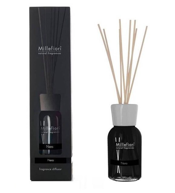 Millefiori Natural Fragrance Nero suitsukkeet 250 ml hinta ja tiedot | Huonetuoksut | hobbyhall.fi