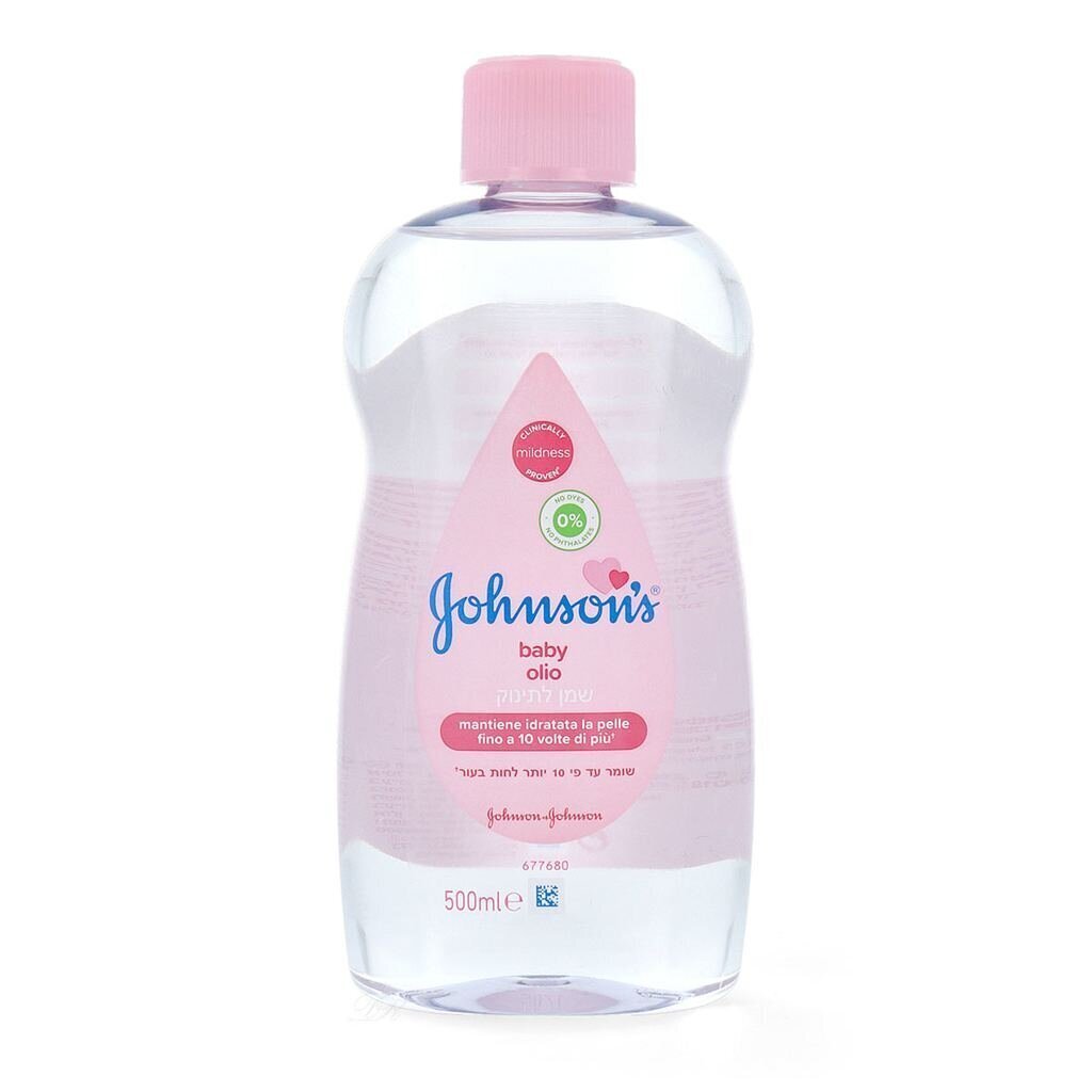 Öljy lapsille ja vauvoille Johnson's Baby Oil, 500ml hinta ja tiedot | Lasten ja äitiysajan kosmetiikka | hobbyhall.fi