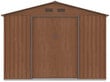Puutarhavaja Hudson 9x8, ruskea hinta ja tiedot | Piharakennukset | hobbyhall.fi