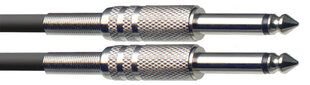Stagg 6.35mm Jack TS - 6.35mm Jack TS 1,5m hinta ja tiedot | Kaapelit ja adapterit | hobbyhall.fi