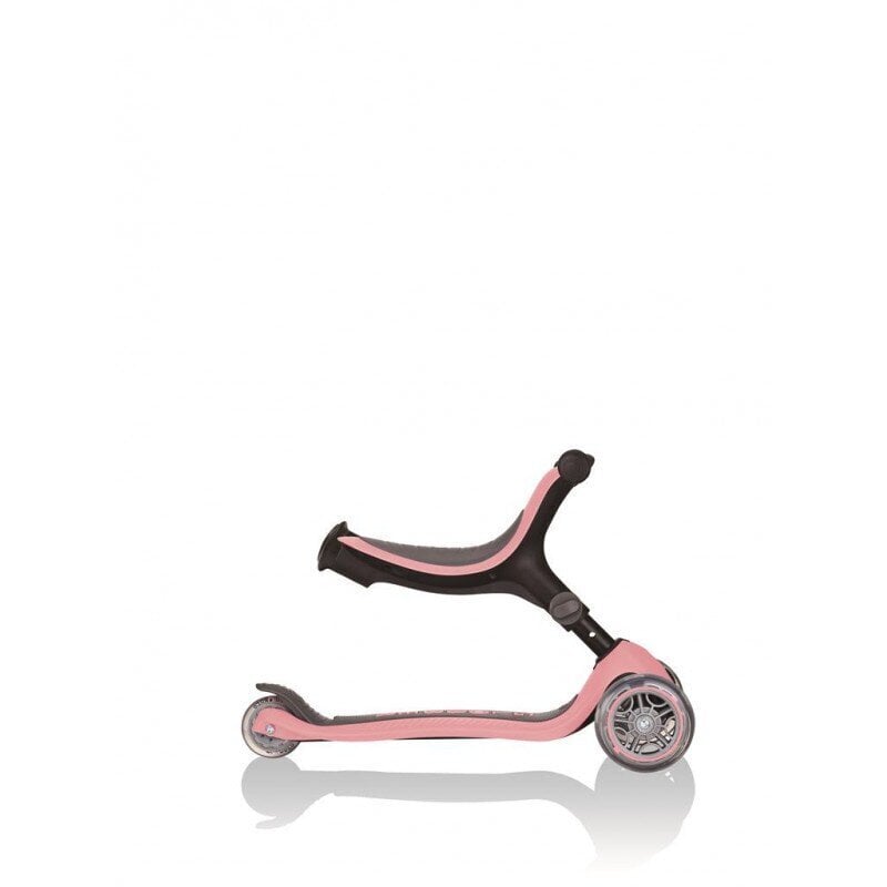 Kolmipyöräinen potkulauta Globber Go-Up Foldable Plus, vaaleanpunainen, 641-210 hinta ja tiedot | Potkulaudat | hobbyhall.fi