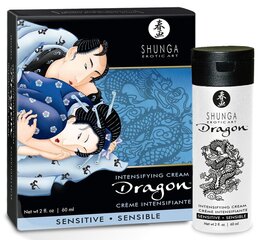 Intiimialueen voide Shunga Dragon Intensifying Cream Sensitive, 60 ml hinta ja tiedot | Shunga Erotiikkatuotteet | hobbyhall.fi