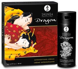 Intiimialueen voide Shunga Dragon Intensifying Cream, 60 ml hinta ja tiedot | Shunga Erotiikkatuotteet | hobbyhall.fi