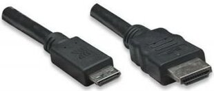 Techly ICOC-HDMI-B-025 hinta ja tiedot | Kaapelit ja adapterit | hobbyhall.fi