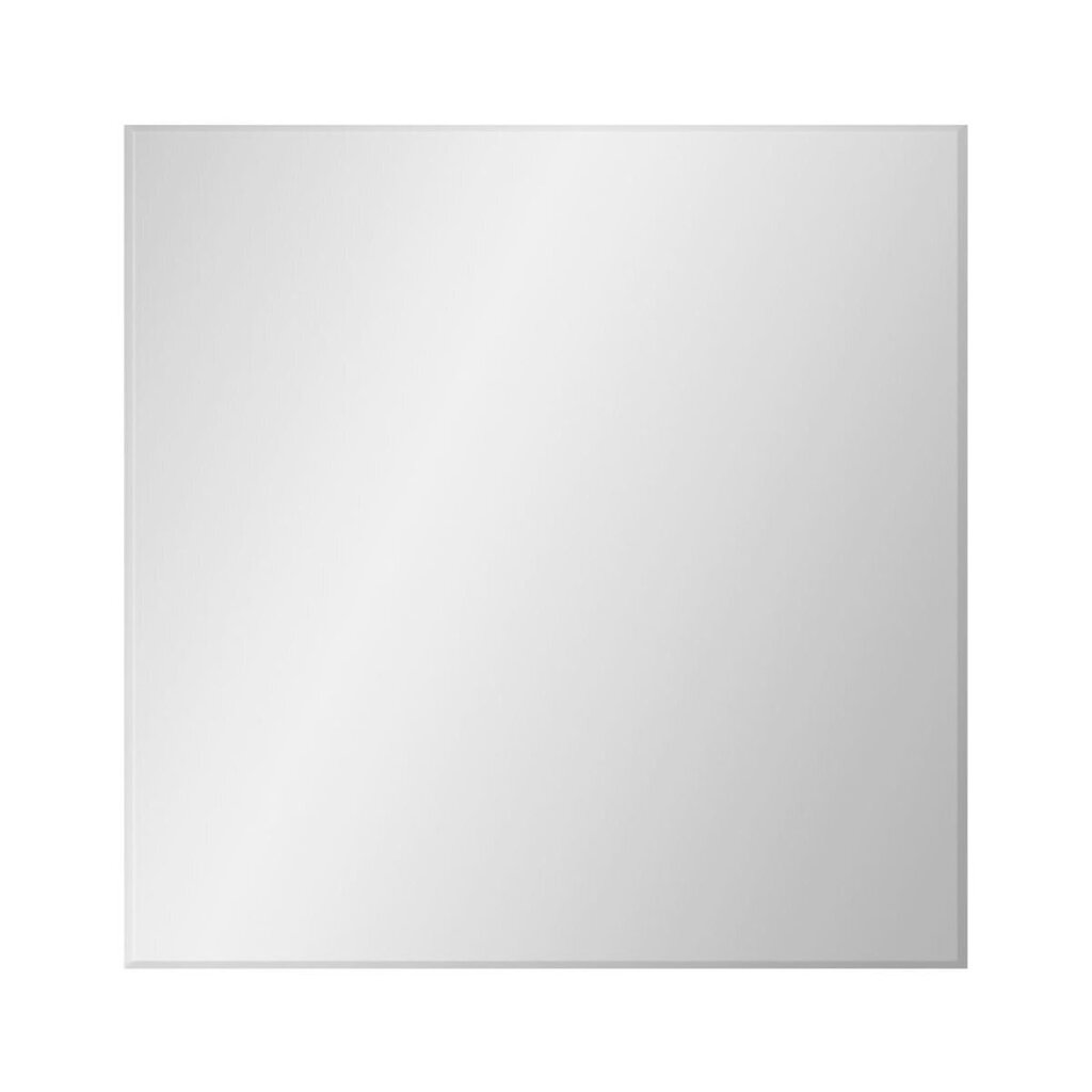 Dubiel Vitrum Square, hopean värinen kylpyhuoneen peili hinta ja tiedot | Peilit | hobbyhall.fi