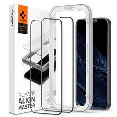 Näytön suojakalvo Spigen ALM Glass FC iPhone 13 Pro Max, 2 kpl hinta ja tiedot | Näytönsuojakalvot ja -lasit | hobbyhall.fi